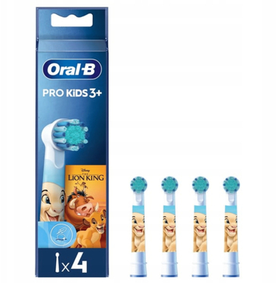 Kokë furçe dhëmbësh Oral-B Pro Kids Lion King, elektrike për kalamaj, set 4 copë, shumëngjyrësh