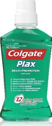 Ujë goje Colgate Plax Soft Mint, anti-pllakë, 500ml