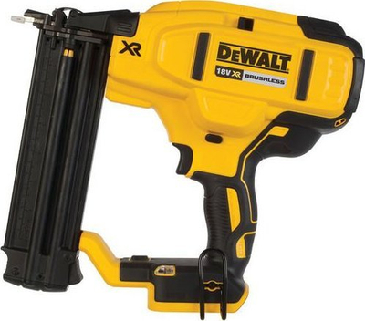 Gozhdues DeWalt DCN680 18V XR, brushless, 18 gauge, i verdhë