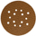 Disqe gërryese DEDRA DED7749R11, 225mm, granulim 600, set 5 copë