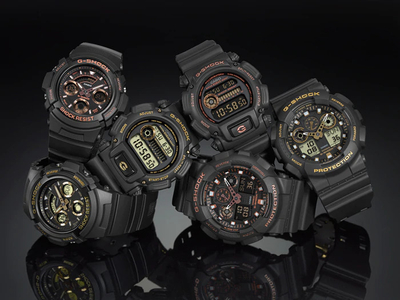 Orë për meshkuj Casio G-SHOCK GA-100GBX-1A9ER, e zezë