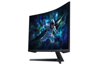 Monitor Samsung Odyssey G55C, 31.5", WQHD, i zi