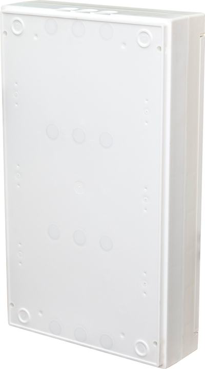 Kasetë shpërndarëse multimediale Sabaj System MULTIALFA 530 BD, 20 porta keystone, 310x530x105mm, e bardhë
