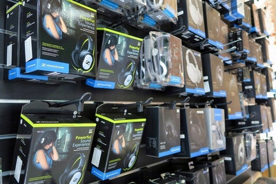 Jastëkë për kufje Sennheiser HD 490 Pro / HD 490 Plus, origjinalë, të zinj