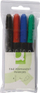 Markera Q-Connect CD / DVD, 1mm, 4 copë, shumëngjyrësh