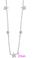 Qafore Xuping, 410 x 1 mm, argjendtë 6141