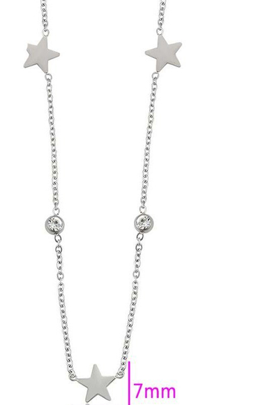 Qafore Xuping, 410 x 1 mm, argjendtë 6141