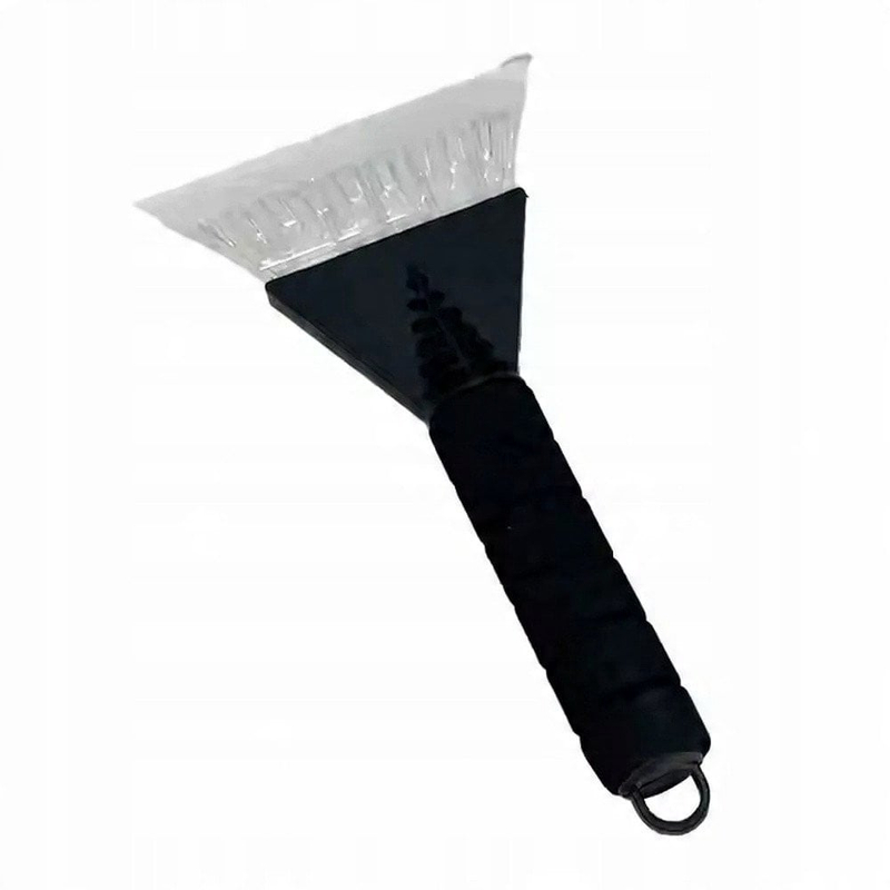 Kruajtëse akulli OEM Ice Scraper Defroster, dorezë me shkumë, e zezë