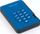 Disk i jashtëm iStorage diskAshur2, 2TB, USB, blu