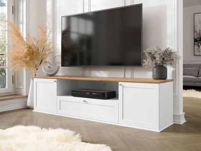 Komodë për TV Fritkit 2D1SZ për dhomën e ndenjes (182 x 48 x 43)