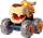 Lodër makinë Monster Truck Smily Play Leopard SP84359 AN01, me tërheqje mbrapa, plastike, shumëngjyrëshe
