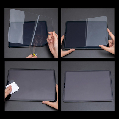 Xham mbrojtës Baseus për iPad Pro 12.9", 0.3mm, set 2 copë, transparent