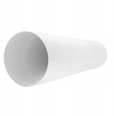 Gyp ventilimi Dospel D/o 100, diametër 100mm, gjatësi 0.5m, i bardhë