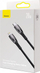 Kabllo Baseus Glimmer USB C në Lightning, 2 m, 20W, e zezë