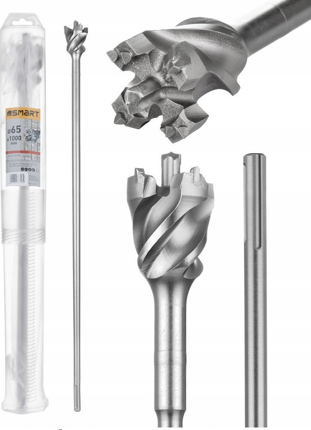 Freza për mur Smart SM-18-P651000, SDS-max, 65x1000 mm