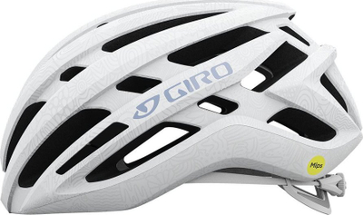 Kaskë rrugë biçiklete Giro Agilis W, S 51-55 cm, MIPS, e bardhë mat