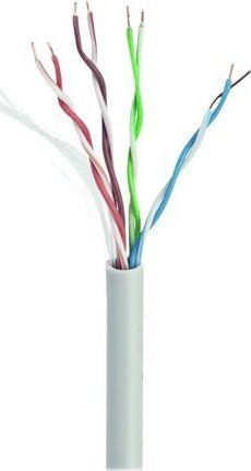 Kabllo rrjeti Gembird UTP, Cat.5e, 305m, e kuqe