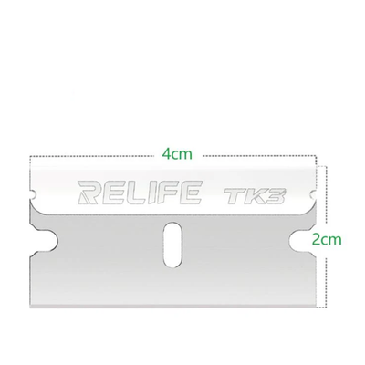 Tehe precize RELIFE TK3, 4cm, set 100 copë, argjendt