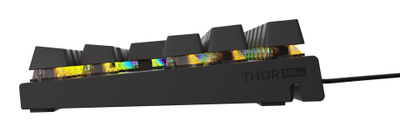 Tastierë Genesis Thor 303 TKL, Outemu Brown, RGB, e zezë