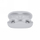 Kufje pa tela Happy Plugs Clip Open Ear, 20 orë, USB C, të bardha