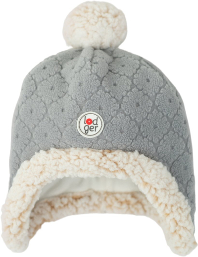 Kapelë dimërore Lodger Beanie Folklore Fleece, 3–6 muaj, gri