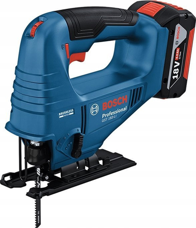 Sharrë orbitale pa kabllo Bosch GST 183-LI, 18V, version Zero, blu