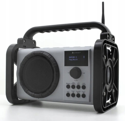 Radio portative Soundmaster DAB80SG, DAB+ FM, Bluetooth, e zezë argjendi