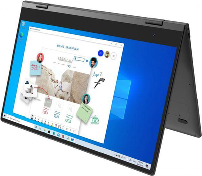 Laptop Umax VisionBook 14Wr Flex (UMM220V40), 14.1\", Full HD, Intel Celeron N4120, 4GB RAM, 128GB SSD, Windows 10 Pro, gri