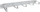Плоча за менаџирање кабли InLine 19110D, 1U, 19\", сива RAL 7035