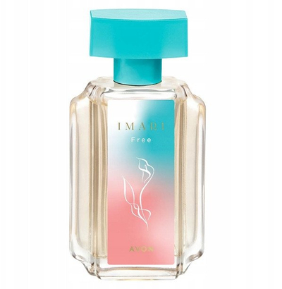 Parfum Avon Imari Free Eau de Toilette për goca, me spruco, erë water lily, amber edhe bergamot