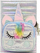 Ditari Stnux Unicorn me xhep, A5, 80 faqe të vijuara, i bardhë
