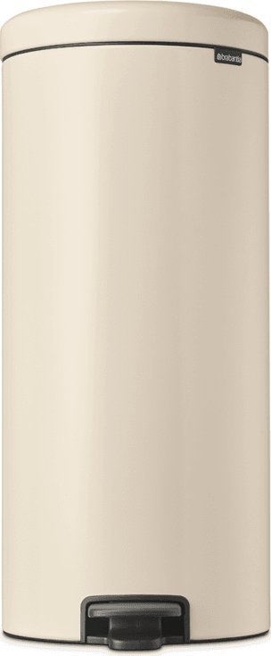 Канта за отпадоци Brabantia NewIcon Step Can, 8 gal, не’рѓосувачки челик, светло беж