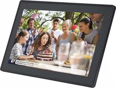 Дигитална рамка Браун DF 1518, 15.6\", WiFi, црна