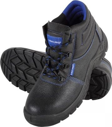 Çizme pune Lahti Pro L30116, lëkurë, SB FO SRC, të zeza me blu, nr 41