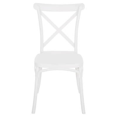 Karrige polipropileni Anji 47,5×52×90 Hcm (HM5469.11), bardhë