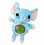 Lodër pelushi Squeezable Tummy, 17cm, me rruza uji, shumëngjyrëshe