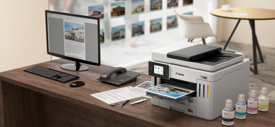 Printer inkjet Canon Maxify GX 7150, A4, 600 x 1200 dpi, Wi‑Fi