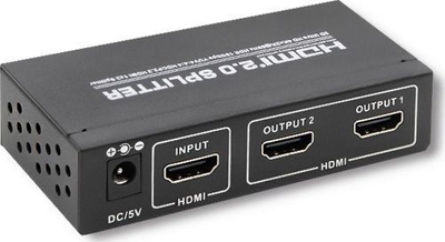 Splitter HDMI Qoltec 1x2, 4K, HDMI 2.0, i zi