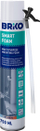 Пена за монтажа Briko Smart Foam, 750ml, професионална, жолта