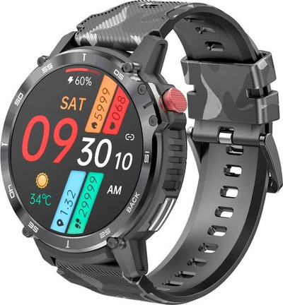 [OUTLET] Smartwatch Rubicon RNCF08, 1.6", Bluetooth Call, i zi