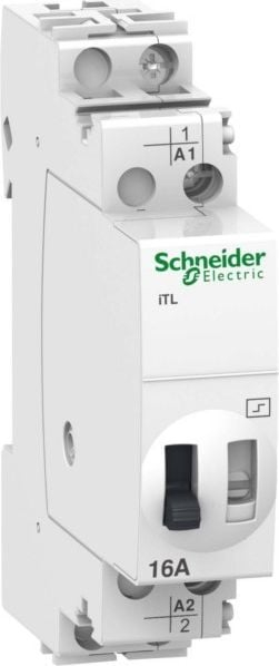 Rele impulsive Schneider Electric iTL A9C30111, 16A, 24V AC 12V DC, 1NO