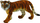 Фигурина играчка Collecta Tiger Cub 004-88413, младенче тигар, пластика