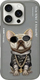 Mbulesë telefoni Nimmy Cool Dog për iPhone 16 Pro 6.3", gri