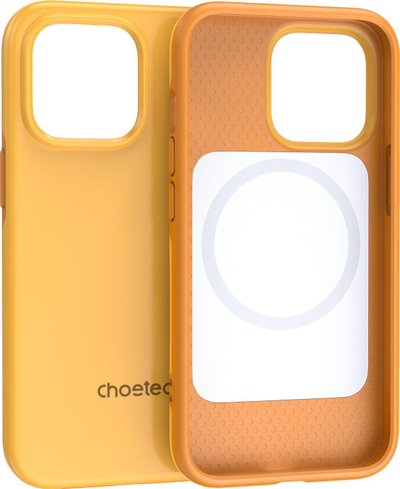 Këllëf telefoni Choetech PC0114 MFM, për iPhone 13 Pro Max, MagSafe, portokalli