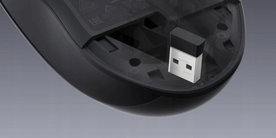 Бежичен глушец Xiaomi Wireless Mouse Comfort Edition BHR9354GL, ергономски, бел