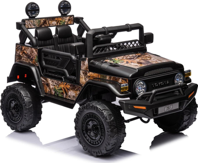 Makine elektrike për fëmijë Toyota FJ Cruiser PA.JJ2099.CZ, njëvendëshe, me bateri, e zezë