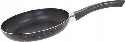 Tigan Tadar Marmara, 20 cm, me veshje granit jo ngjitëse, për soba me induksion, i zi