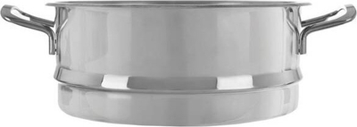 Shtesë avullimi ORION Anett, çelik inox, për tenxhere 24 cm, argjendtë