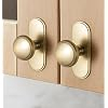 Dorezë mobiljeje Domoletti Zink Alloy Knob 33mm, aliazh zinku, set 2 copë, ngjyrë krom