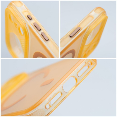 Mbulesë telefoni Prodigee Aurora për iPhone 17 Pro, kompatibile me MagSafe, portokalli